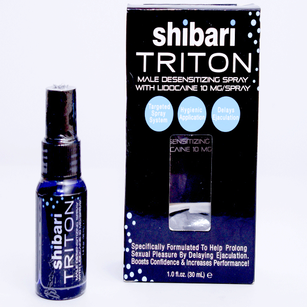 Xịt Chống Xuất Tinh Sớm Cao Cấp Của Mỹ Shibari TRITON Chai 30ml