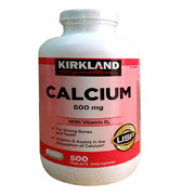 Viên Uống Hỗ Trợ Xương Khớp Bổ Sung Canxi  Kirkland Calcium 600mg 