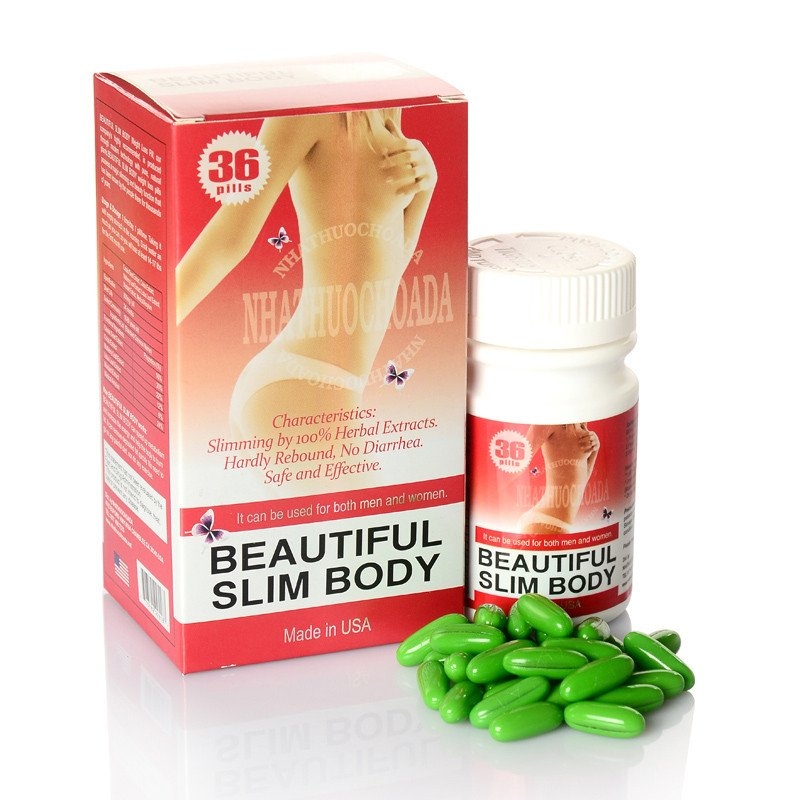 Viên Uống Giảm Cân Beautiful Slim Body Của Mỹ