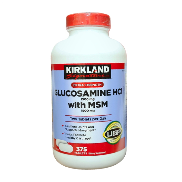 Viên Uống Bổ Khớp Kirkland Glucosamine HCL 1500mg Mỹ
