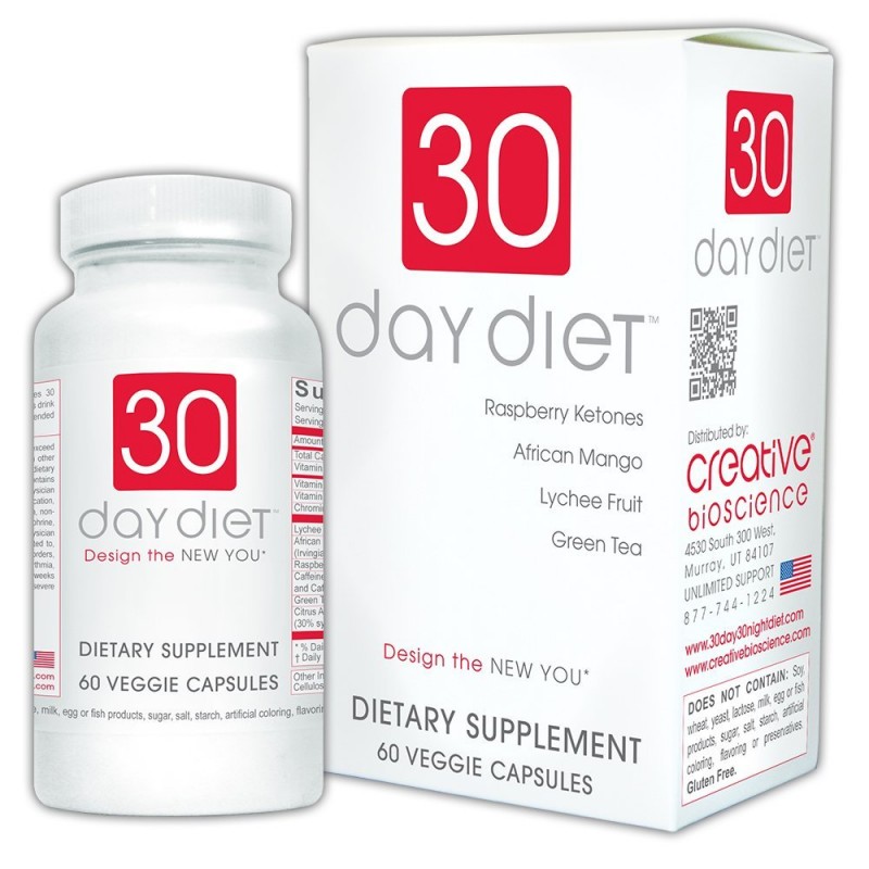 Viên Uống Giảm Cân 30 Day Diet 60 Viên Của Mỹ