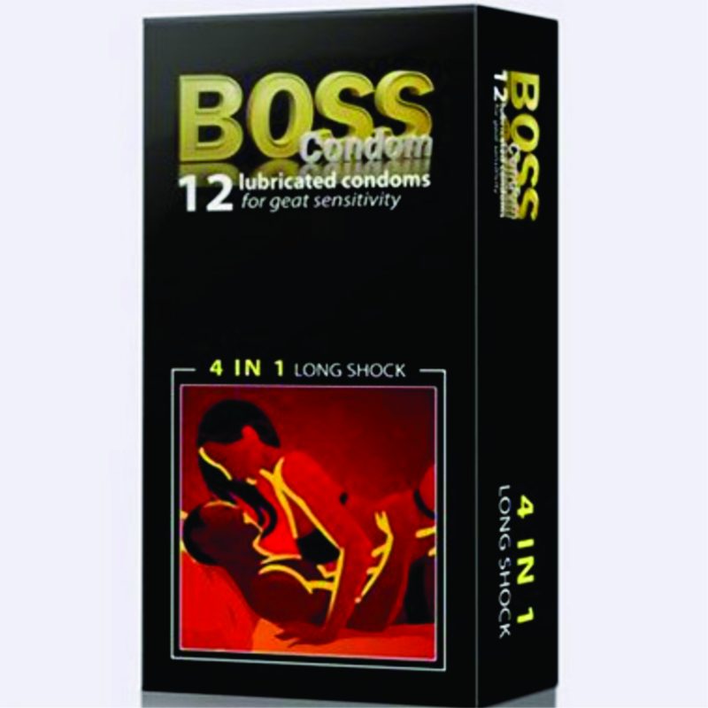 Bao Cao Su Kéo Dài Thời Gian Quan Hệ Boss 4 in 1 Hộp 12 Chiếc
