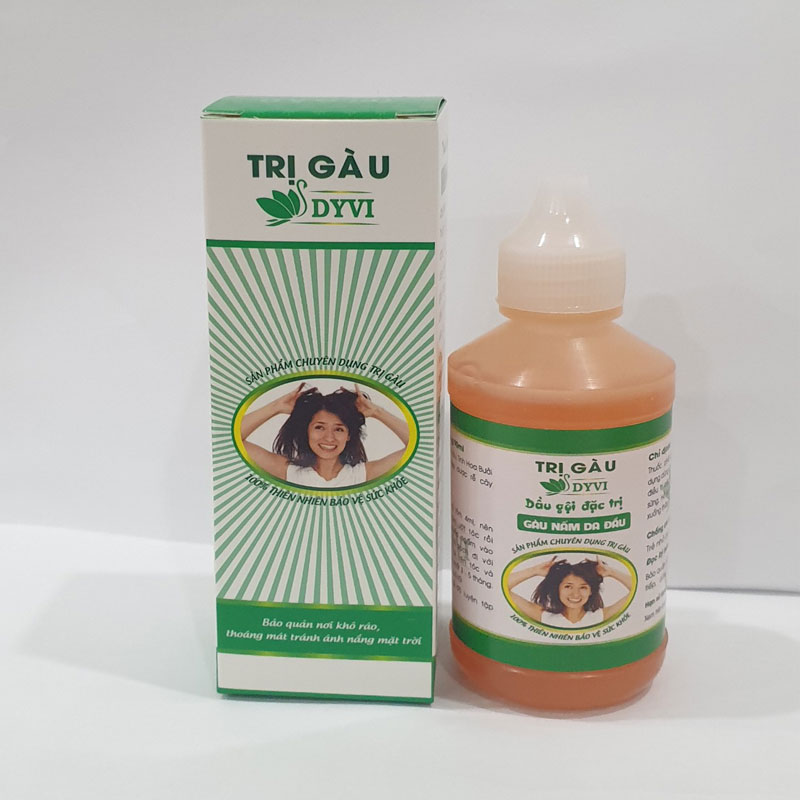 Trị Gàu Dyvi - Dầu Gội Đặc Trị Gàu Nấm Da Đầu