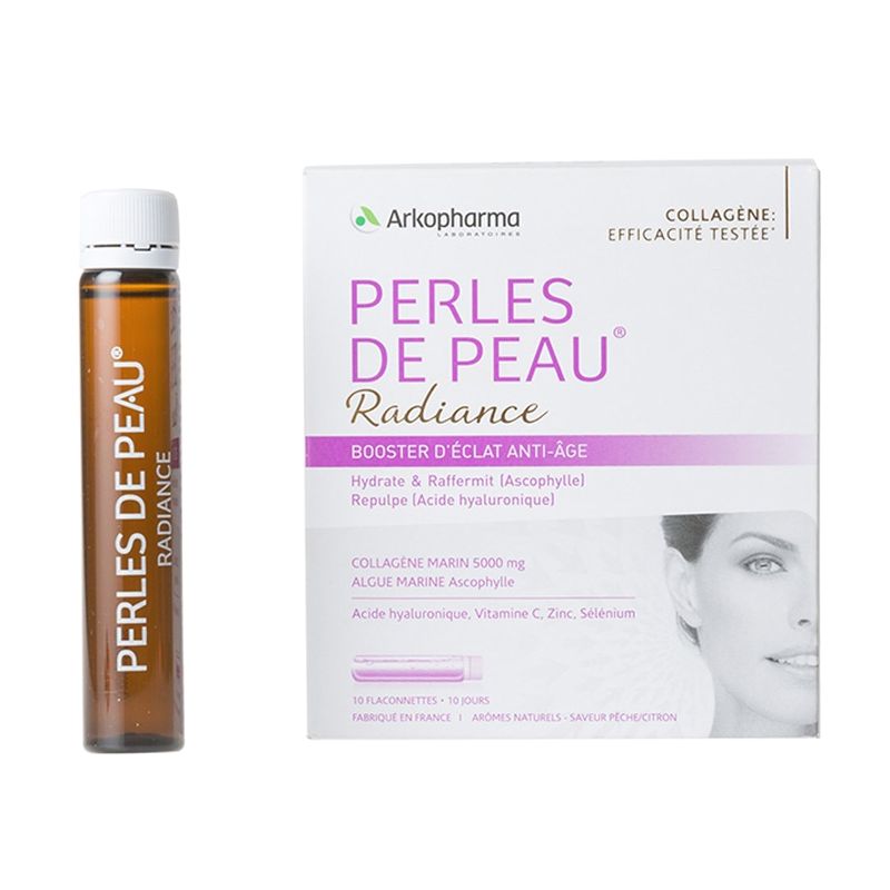 Nước Uống Đẹp Da Arkopharma Perles De Peau Radiance 10 ống