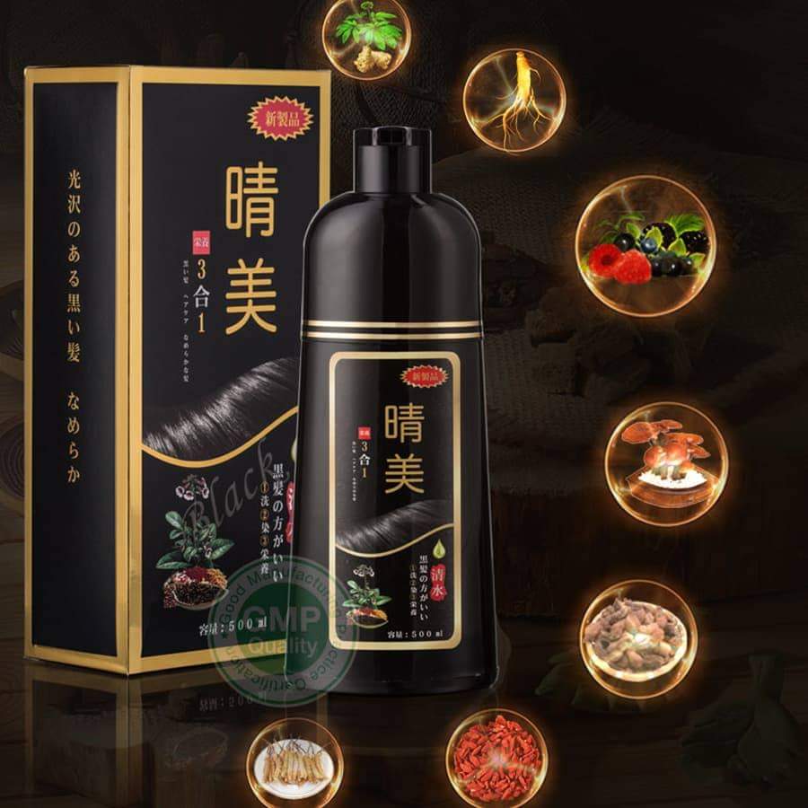 Dầu gội đen tóc komi