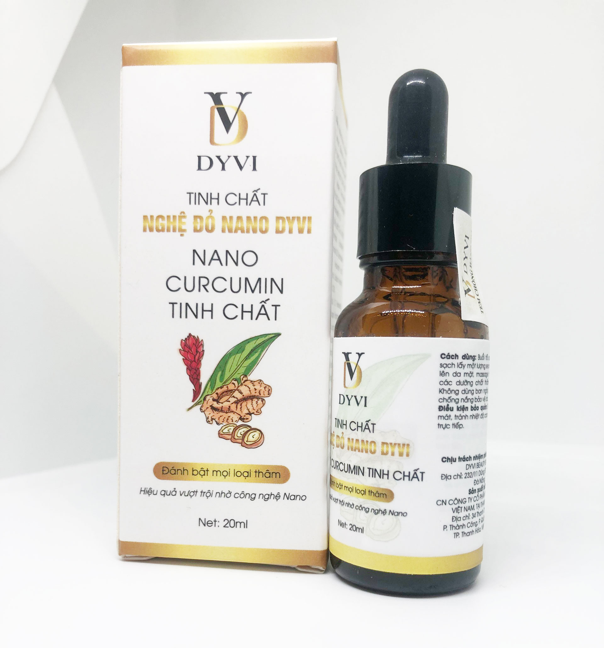 Tinh Chất Nghệ Đỏ Nano Dyvi