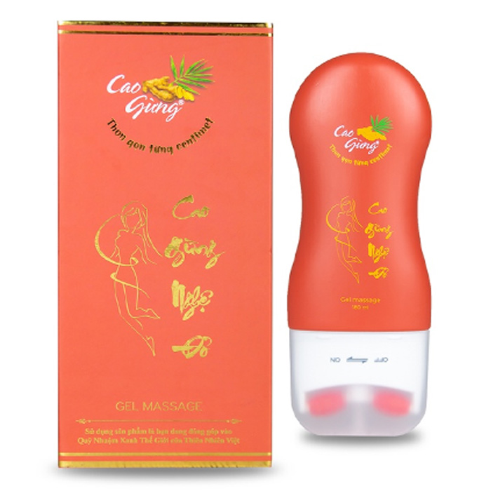 Cao Gừng Nghệ Đỏ Tan Mỡ Bụng 180ml