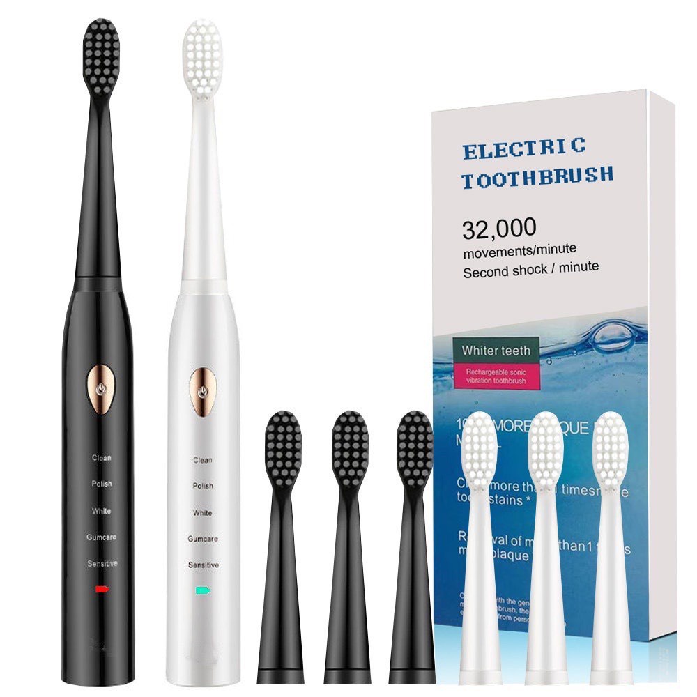 Bàn Chải Điện Đa Năng Doctor Help Phiên bản X1 và X2 Pro Nâng Cấp (Tặng Kèm 04 Đầu Bàn Chải)