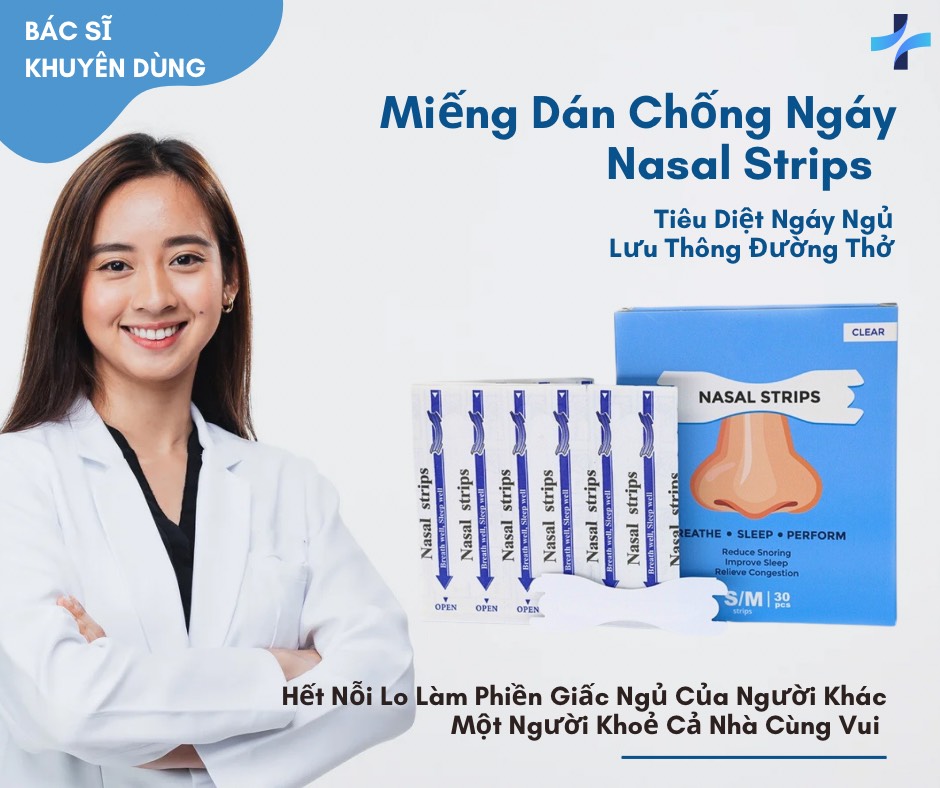 Miếng Dán Chống Ngáy Trong Suốt Giúp Thở Tốt Hơn Để Không Ngày Ngủ, Chống Ngáy Ngủ, Ngan Ngừa Ngủ Ngáy